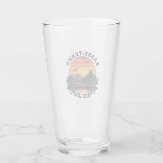 Guadeloupe Glas (Achterkant)