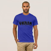 Guadeloupe: gwada 971 t-shirt (Voorkant volledig)
