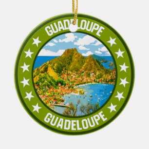 Guadeloupe Keramisch Ornament