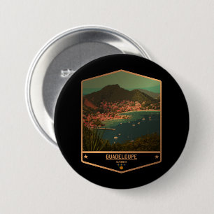 Guadeloupe Ronde Button 7,6 Cm
