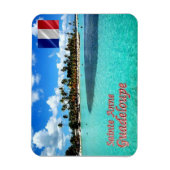 Guadeloupe - Sainte Anne - Magneet (Verticaal)