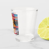 Guadeloupe shot glas (Rechts)