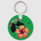 GUADELOUPE SLEUTELHANGER (Achterkant)