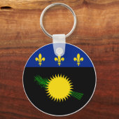 Guadeloupe sleutelhanger (Voorkant)