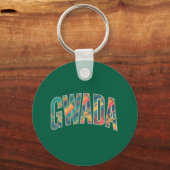GUADELOUPE SLEUTELHANGER (Voorkant)