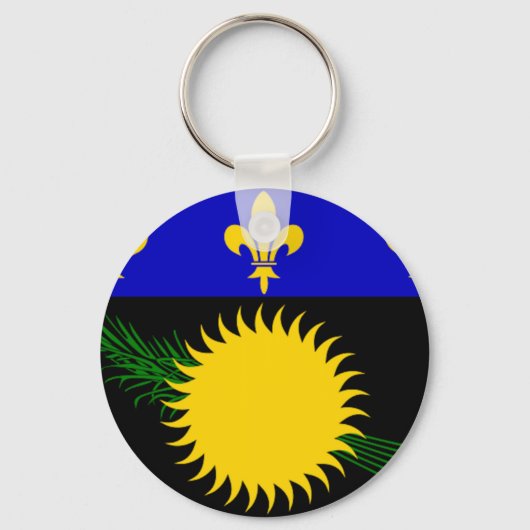 Guadeloupe Sleutelhanger (Voorkant)