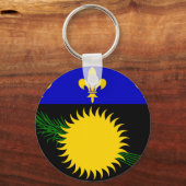 Guadeloupe Sleutelhanger (Voorkant)