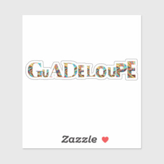 GUADELOUPE STICKER