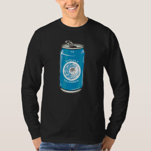 Gualala Californië Ca Bier Frisdrank Drinken Souve T-shirt