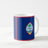 Guam Drapeau en céramique Mug (Devant droit)