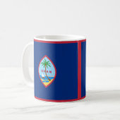 Guam Drapeau en céramique Mug (Devant gauche)