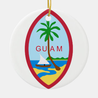 GUAM - embleem/vlag/wapen/symbool Keramisch Ornament