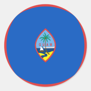 Guam Fisheye Sticker
