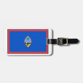 Guam Flag Bagagelabel (Voorkant horizontaal)