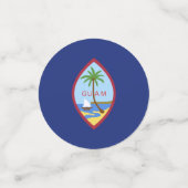 Guam Flag Confetti (Kleine voorkant)
