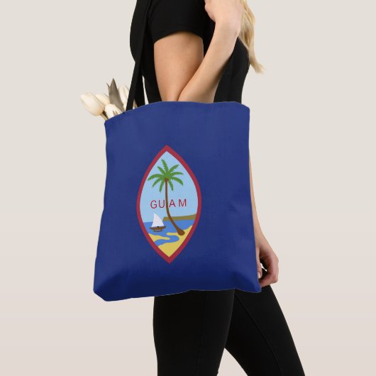 Guam Flag Draagtas (Dichtbij)