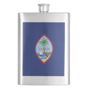 Guam Flag Flacon