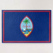 Guam Flag Legpuzzel (Horizontaal)