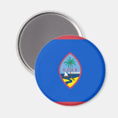 Guam Flag Magneet (Voorkant / Achterkant)