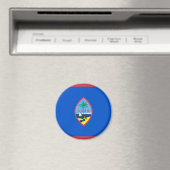 Guam Flag Magneet (Insitu (Vaatwasser))