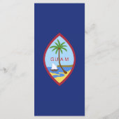 Guam Flag Menu (Achterkant)
