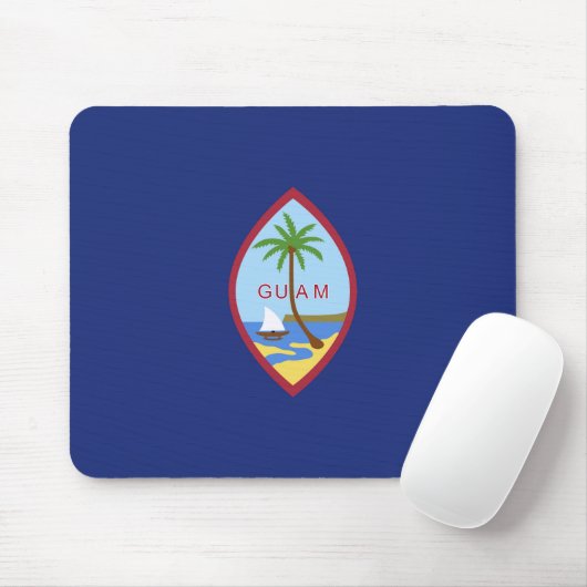 Guam Flag Muismat (Met muis)