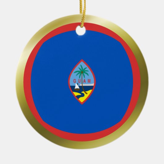 Guam Flag Ornament (Voorkant)