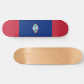 Guam Flag Skateboard (Horizontaal)