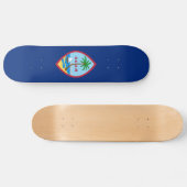 Guam Flag Skateboard (Horizontaal)