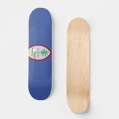 Guam Flag Skateboard (Voorkant)