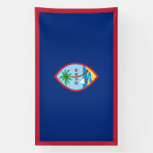 Guam Flag Spandoek (Verticaal)