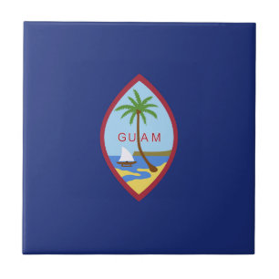 Guam Flag Tegeltje
