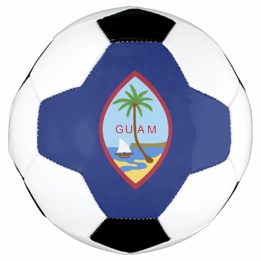 Guam Flag Voetbal (Voorkant)