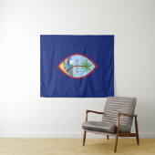 Guam Flag Wandkleed (In Situ (horizontaal))