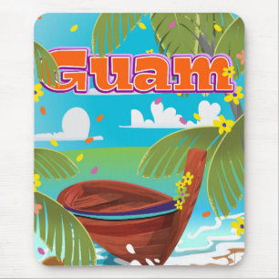 Guam Island-reisposter. Muismat