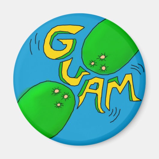 Guam Magnet Magneet (Voorkant)