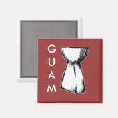guam Magnet Magneet (Voorkant / Achterkant)