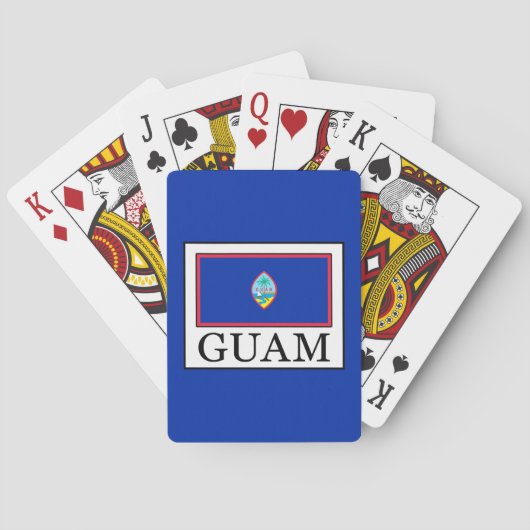 Guam Pokerkaarten (Achterkant)