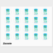Guam Ronde Sticker (Vel)