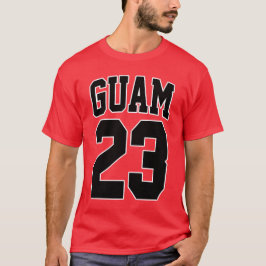 GUAM RUN 671 Basketball Superstar 23 T-shirt