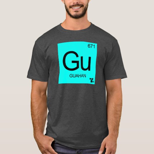 GUAM RUN 671 Rare Island Element T-shirt (Voorkant)