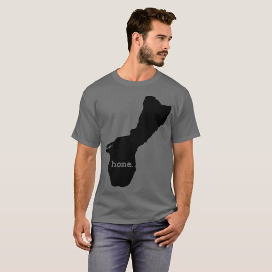 GUAM RUN 671 startpunt T-shirt (Voorkant volledig)