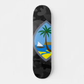 GUAM RUN 671 Urban Camo Seal II Skateboard (Voorkant)