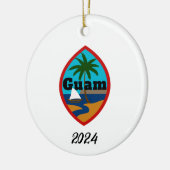 Guam Seal 2024 Ornament (Links)
