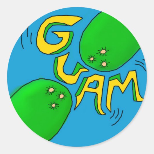 Guam Sticker (Voorkant)