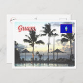Guam - Sunset - Briefkaart (Voorkant / Achterkant)