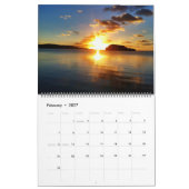 Guam Sunsets & Rainbows Calendrier 18 mois (Feb 2027)