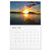 Guam Sunsets & Rainbows Calendrier 18 mois (Feb 2026)