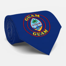 Guam vlag halsband, stijlvolle Guam stropdas.