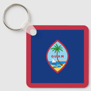 Guam-vlag Sleutelhanger